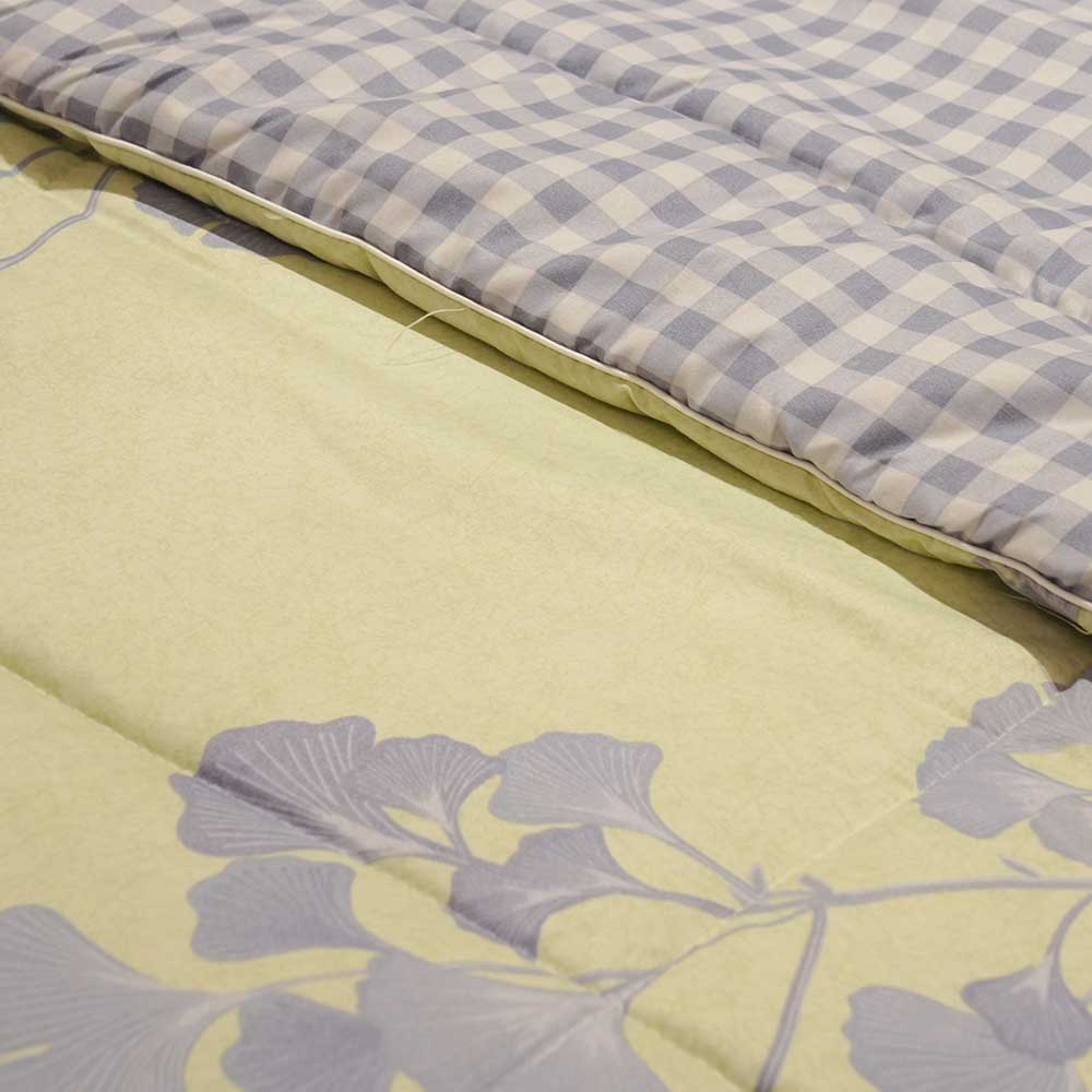 Lime & Lavender Floral Reversible Double Bed Duvet