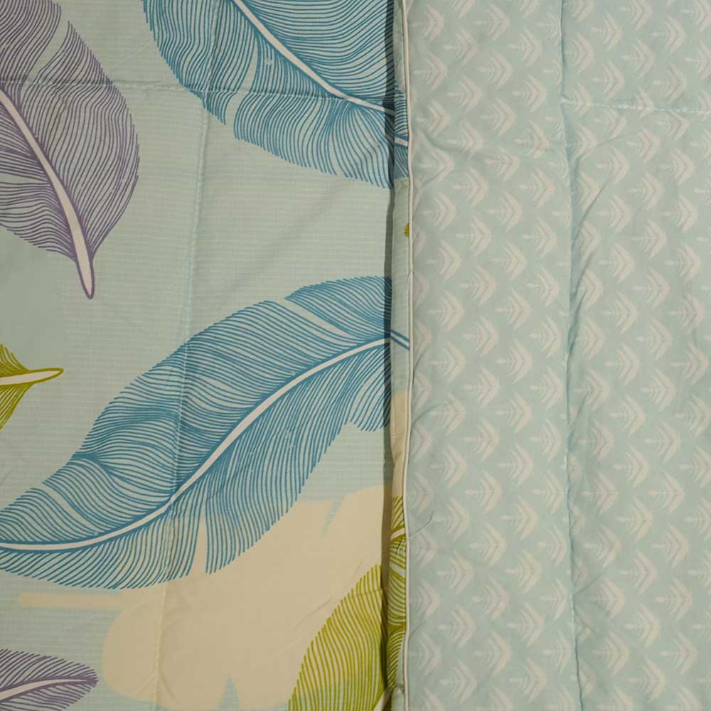 Multicolor Feather Reversible Double Bed Duvet