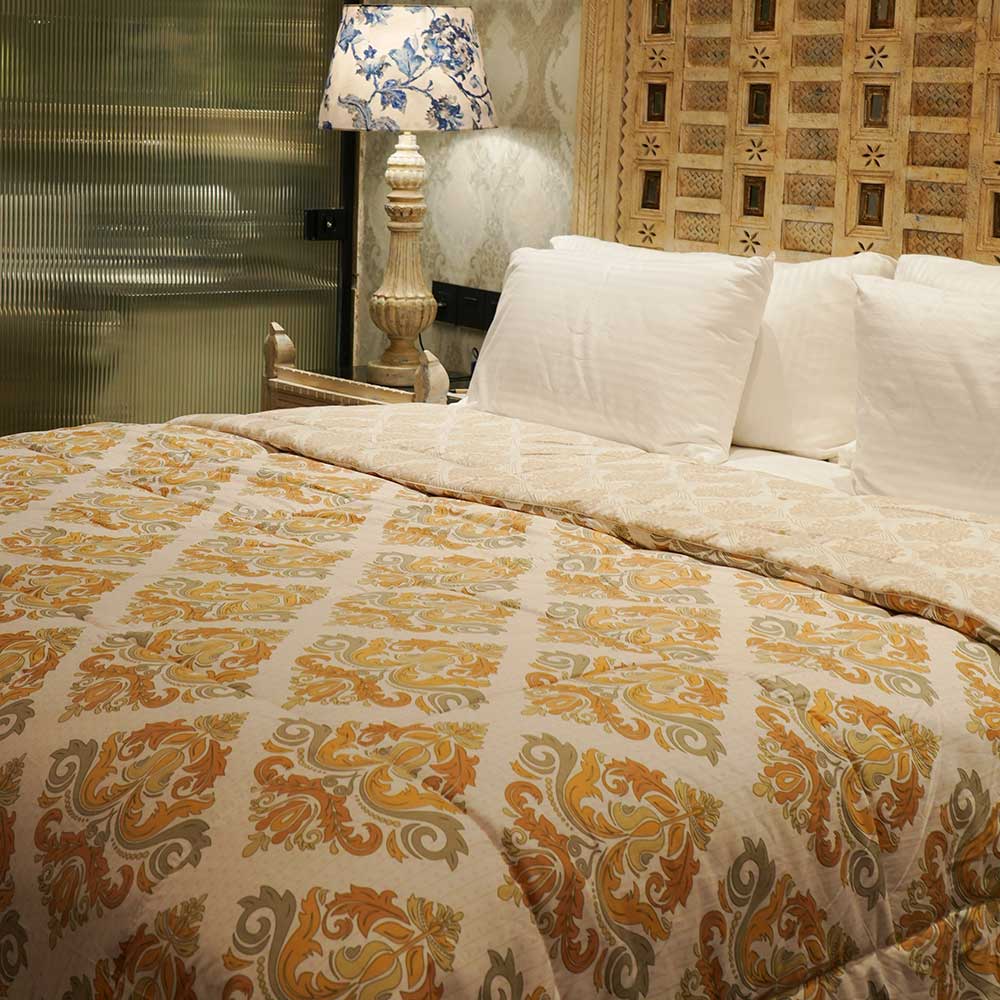 Traditional Print Reversible Double Bed Duvet