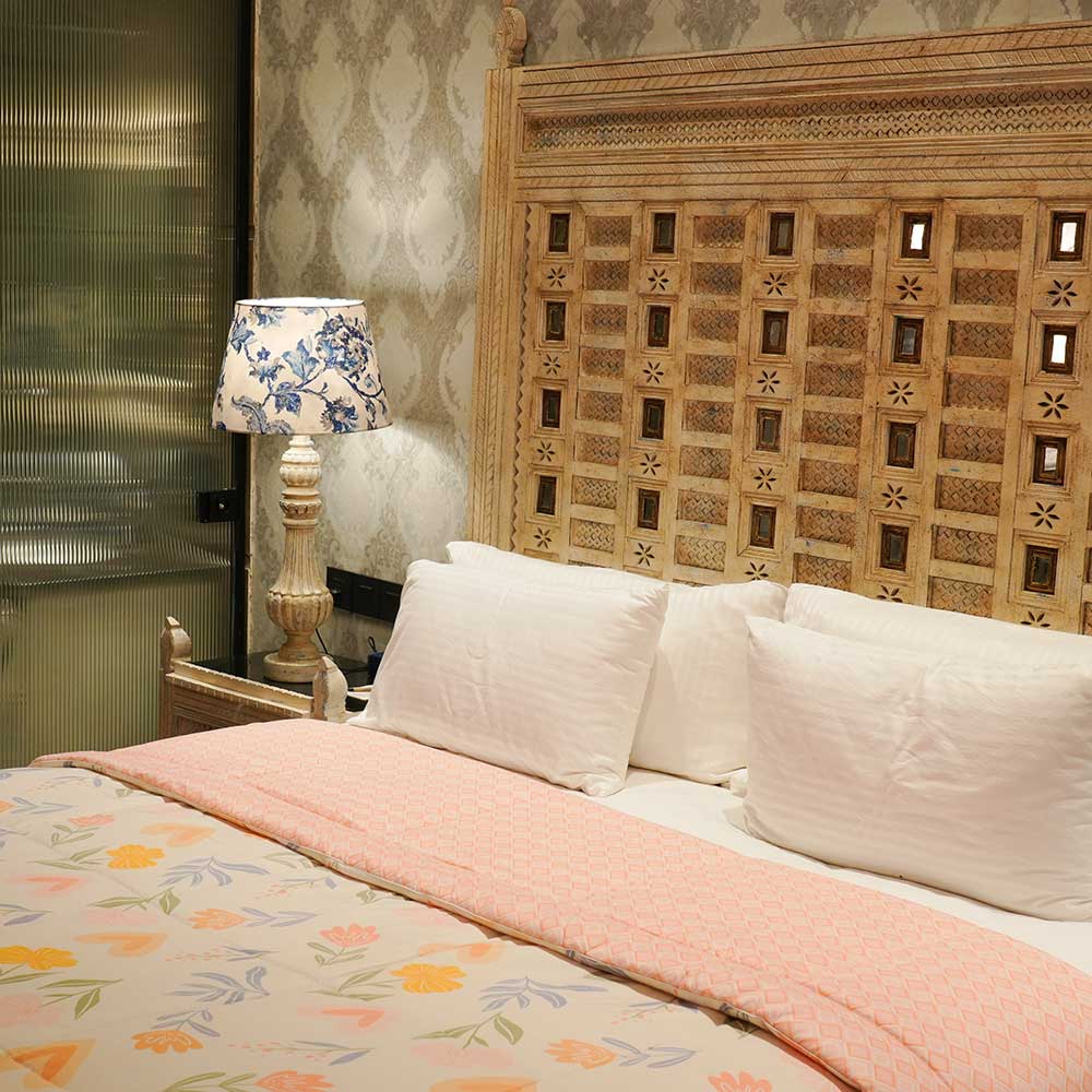 Minimal Spring Floral Double Bed Duvet