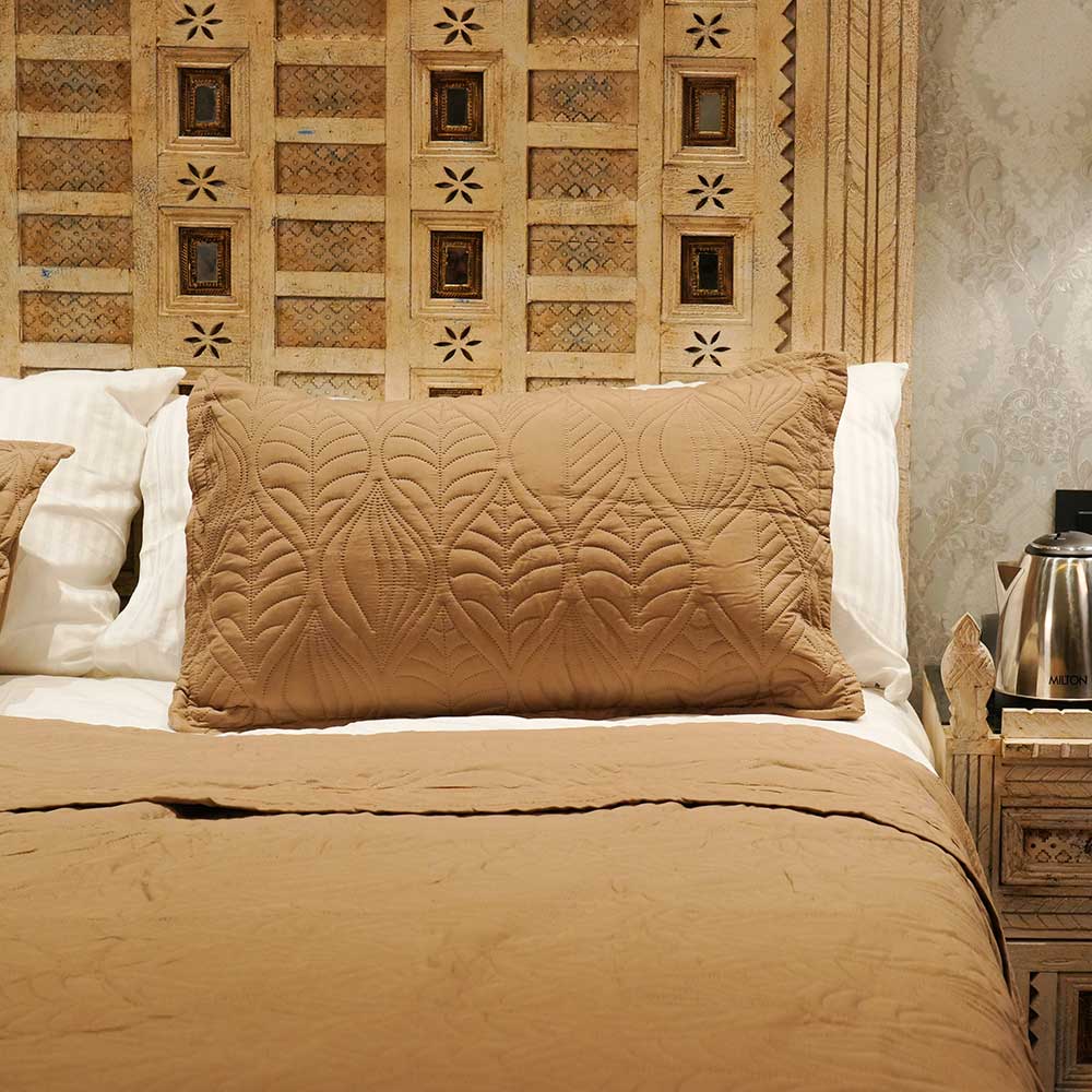 Desert Dune Comfortable Double Bed Cover with Pillow cover set