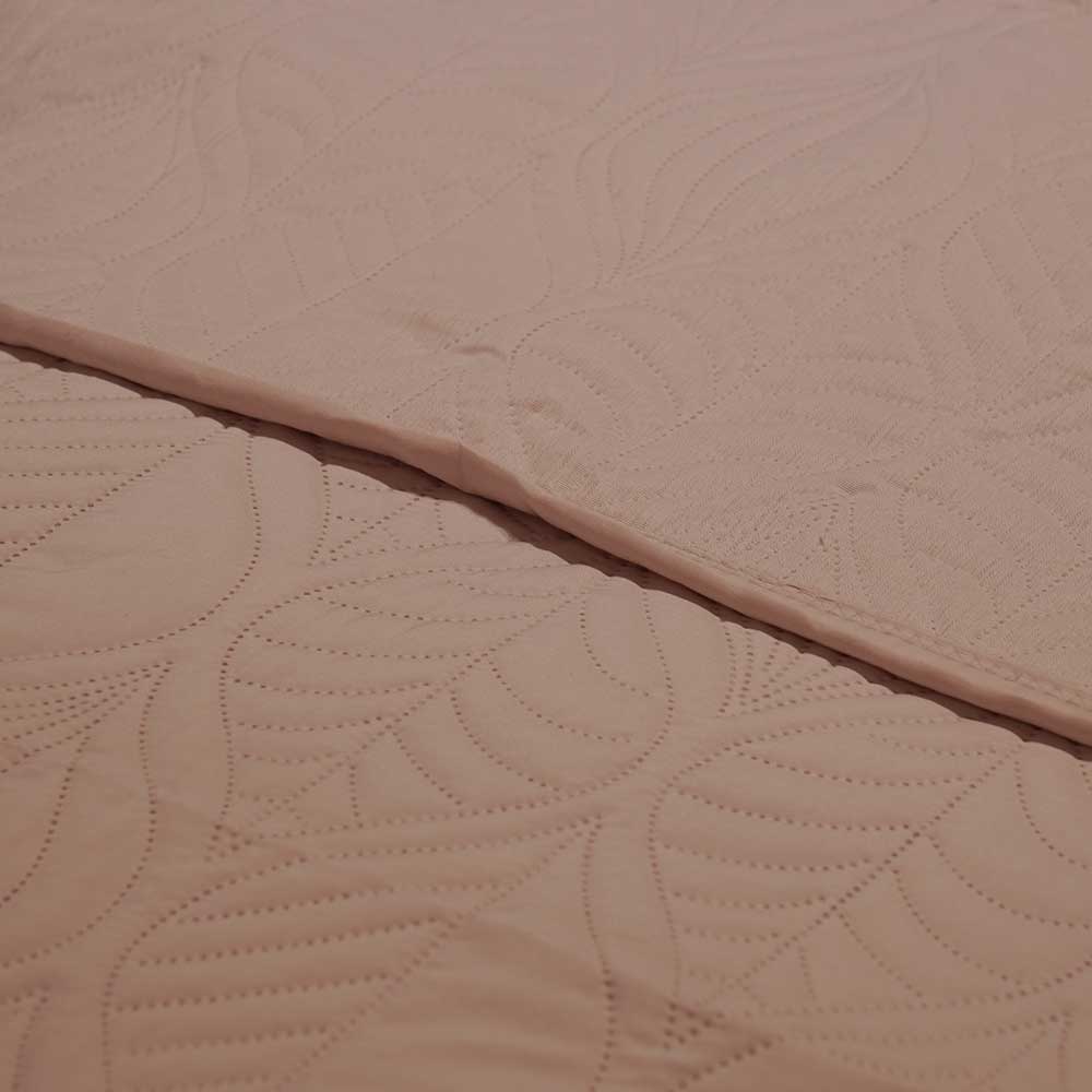 Rose Garden Quilted Comfort Double Bed Cover with Pillow Case Set